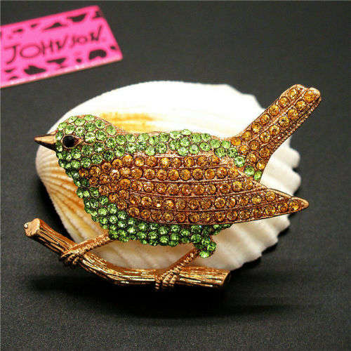 BEAUTIFUL BIRDIE BROOCH