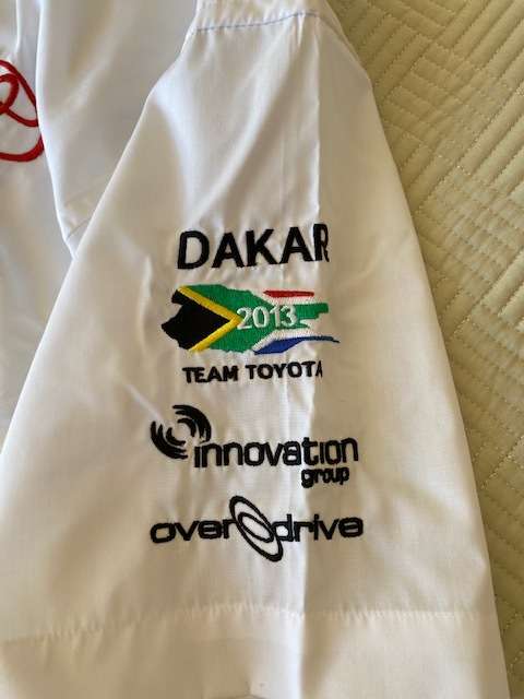 WOW LOOK !!   2013 DAKAR RALLY SA TEAM SHIRT