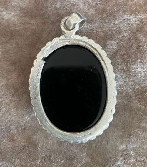 925 SILVER BLACK ONLYX PENDANT