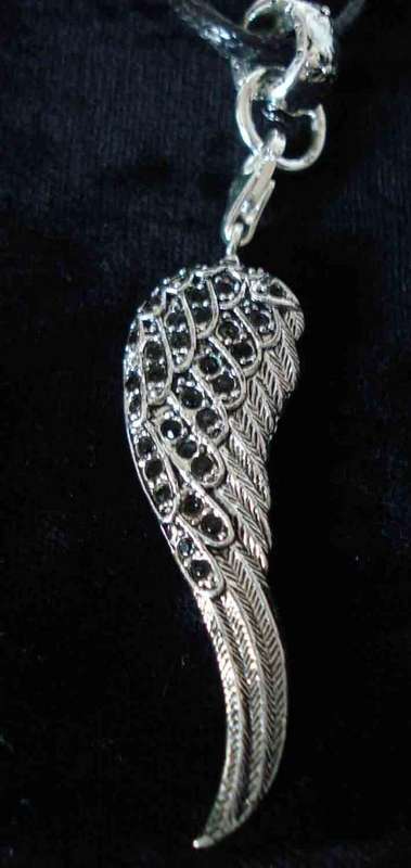 *** ANGEL WING PENDANT NECKLACE ***