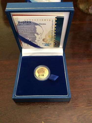 2013 Life of a Legend R5 1/10th oz 24ct gold