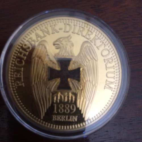 GERMAN REICHSBANK GOLD CLAD COINS
