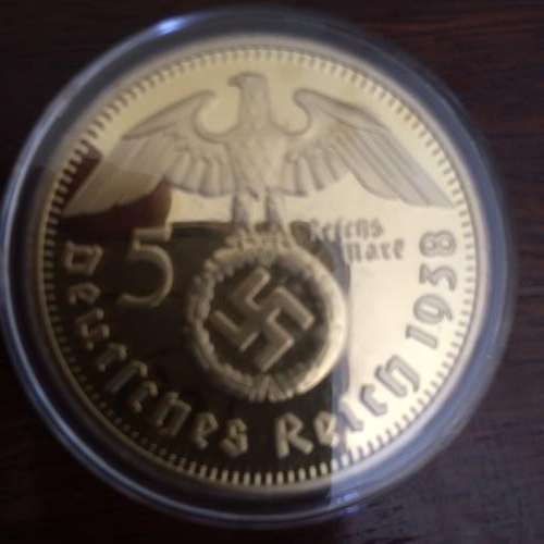 GERMAN REICHSBANK GOLD CLAD COINS