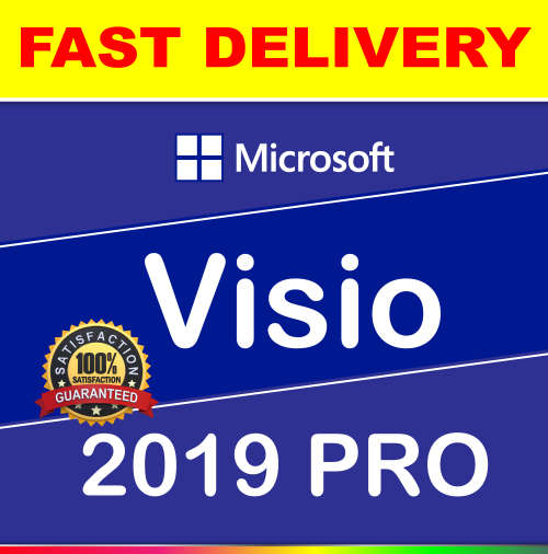 Microsoft Visio 2019 Pro | Visio 2019 | Microsoft | Visio | 2019 | Professional | Pro | MS