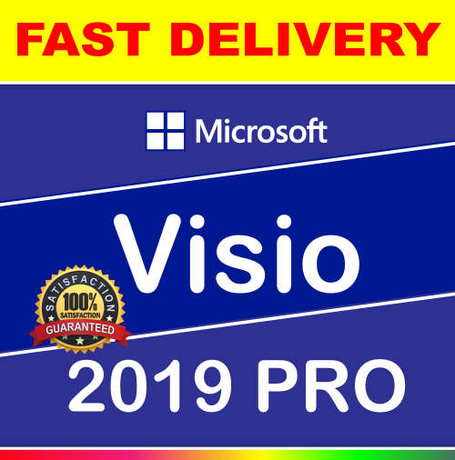 Microsoft Visio 2019 Pro | Visio 2019 | Microsoft | Visio | 2019 | Professional | Pro | MS