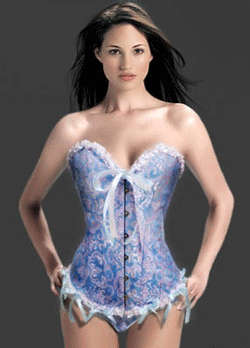 PINK & BLUE CORSET 46