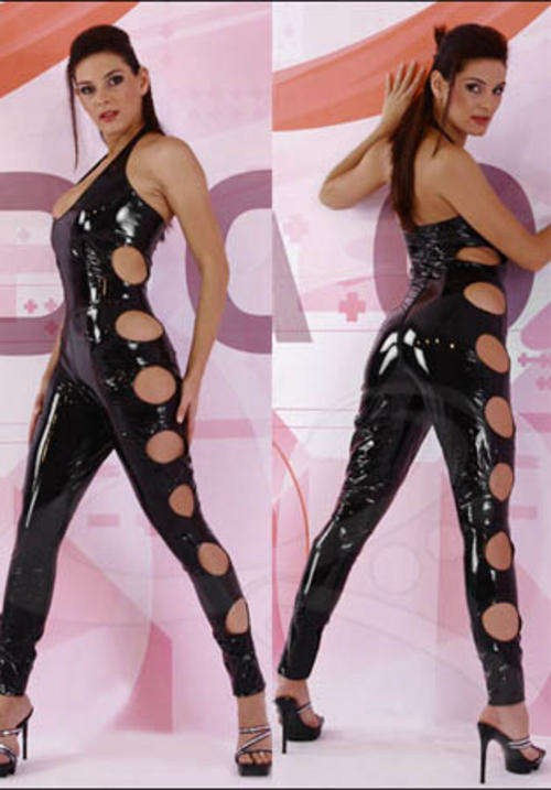 PVC CATSUIT