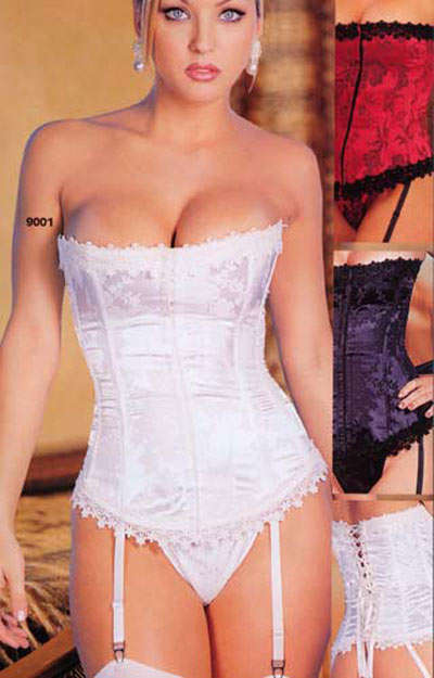 BEAUTIFUL WHITE CORSET 44