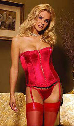 RED HOT CORSET 34