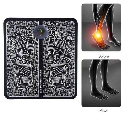 Rechargeable EMS Physiotherapy Wireless Muscle Stimulator Foot Massager