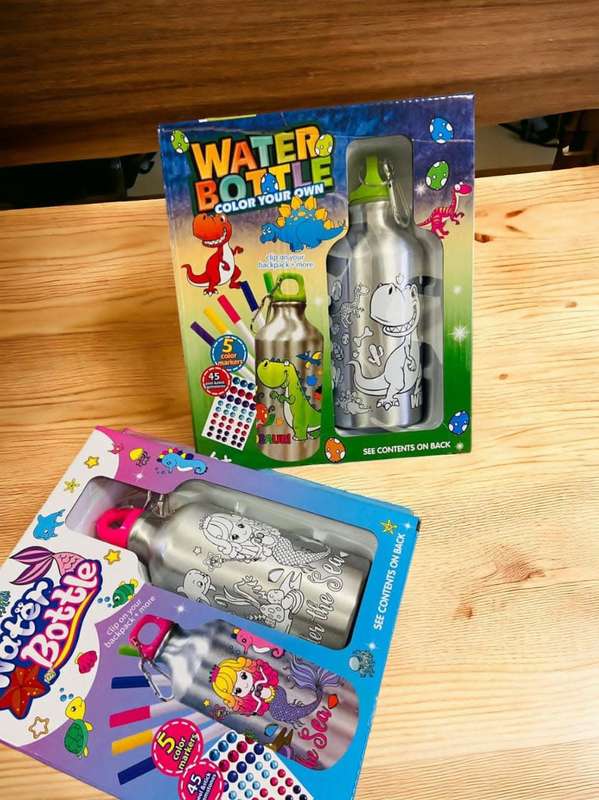 Creative & Colouring Children own water bottle stainless steel