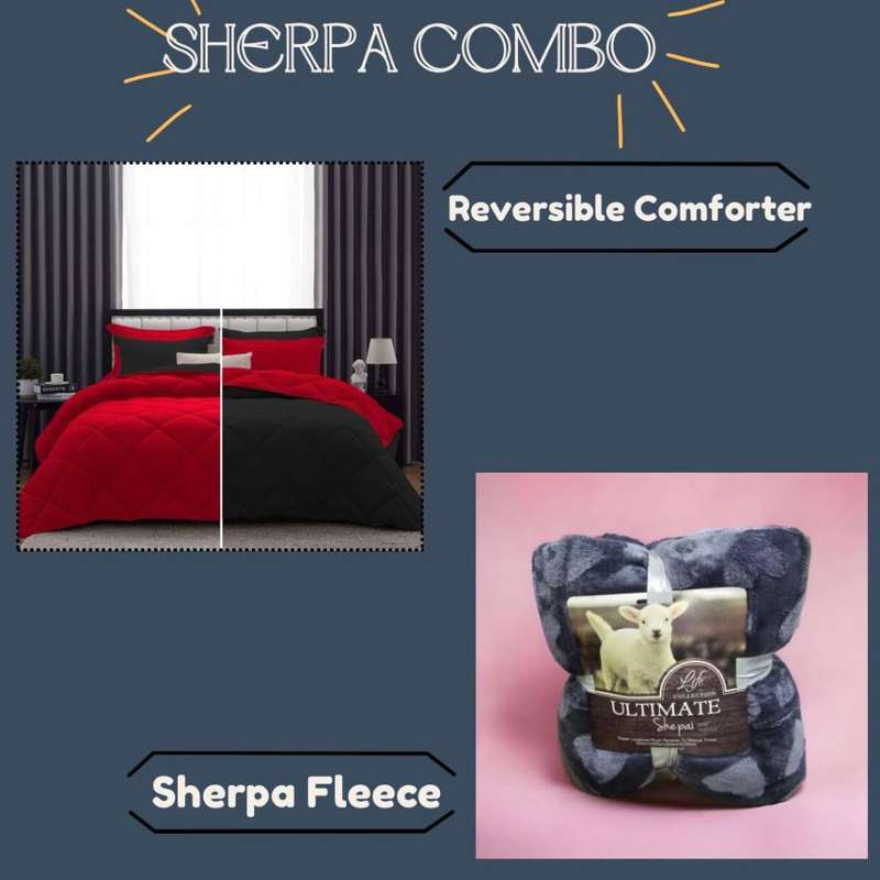 REVERSIBLE & SHERPA COMBO