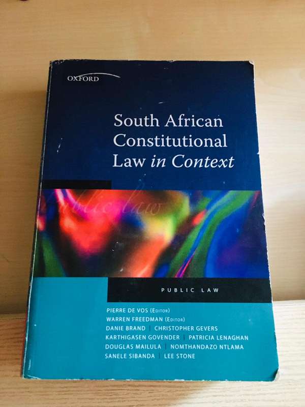 South African Constitutional Law in Context [public law]