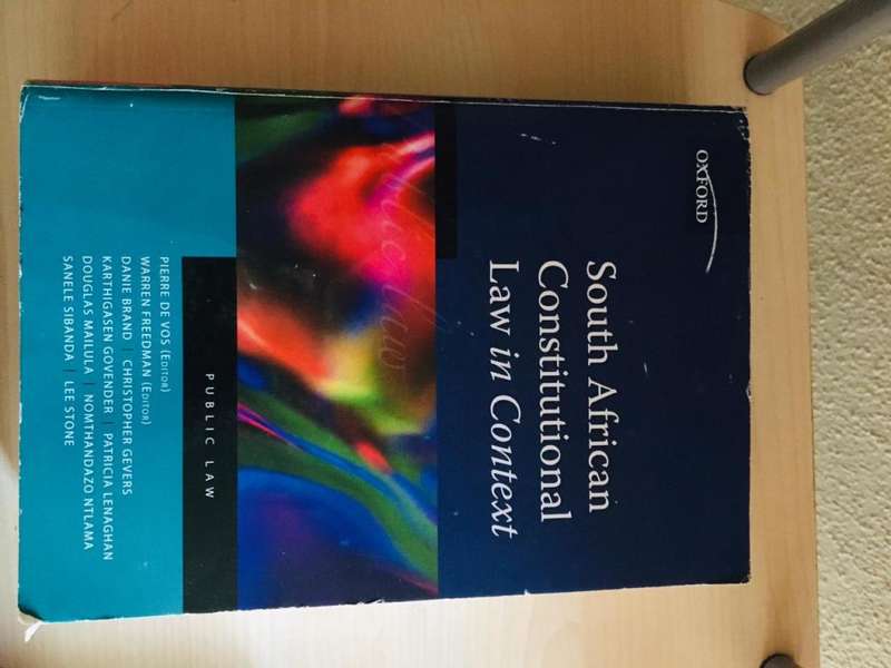 South African Constitutional Law in Context [public law]