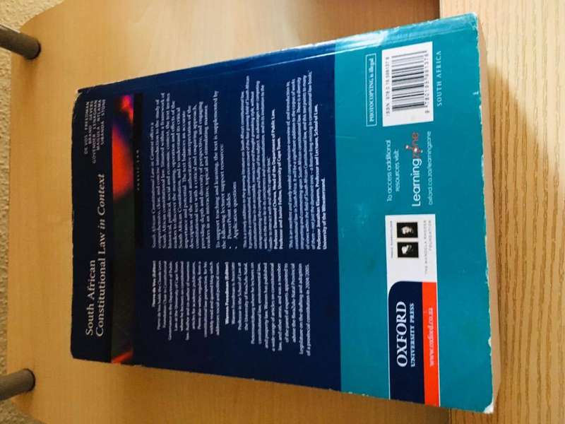 South African Constitutional Law in Context [public law]