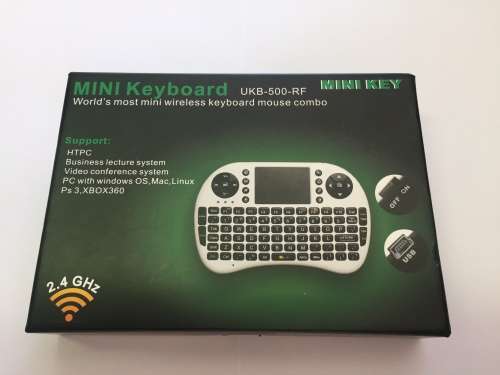 MINI RF 2.4Ghz Keyboard with Touch Pad Mouse - CRAZY R1 Auction