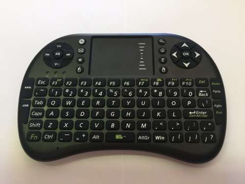 MINI RF 2.4Ghz Keyboard with Touch Pad Mouse - CRAZY R1 Auction