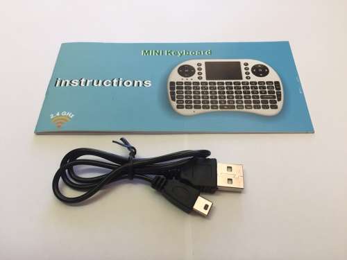 MINI RF 2.4Ghz Keyboard with Touch Pad Mouse - CRAZY R1 Auction