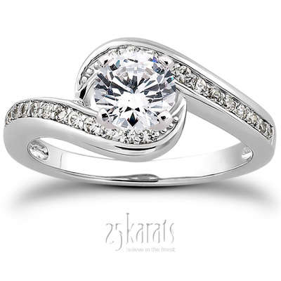 Certified 1.60Cts Round Cut Real & Natural Diamond Solitaire Wedding/Engagement Ring