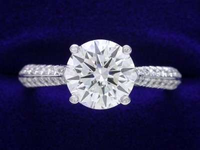 1.00Cts Round Cut Real & Natural Diamond Wedding/Engagement Ring @ Very Attractive Offer