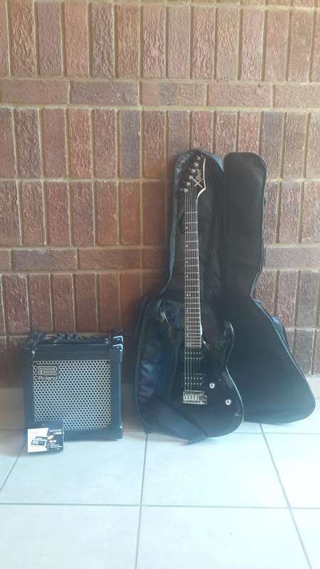Electric Guitar and Amp Combo
