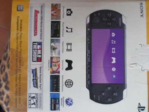 PSP 3000 Console MLB The Show Box (HARD TO FIND) + 13 Boxed Games and **Memory card**