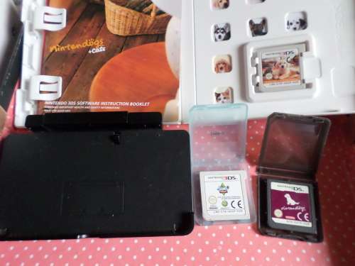 Nintendo 3DS Coral Pink with games and LOTS of accessories