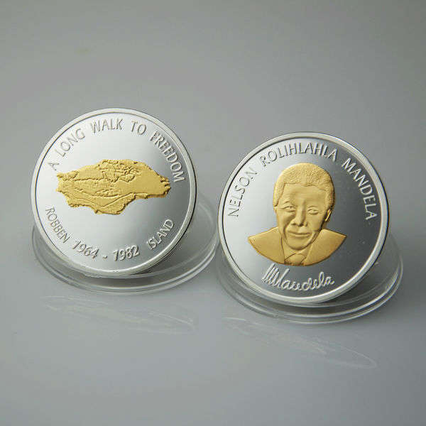 Nelson Mandela Long Walk to Freedom Medallion