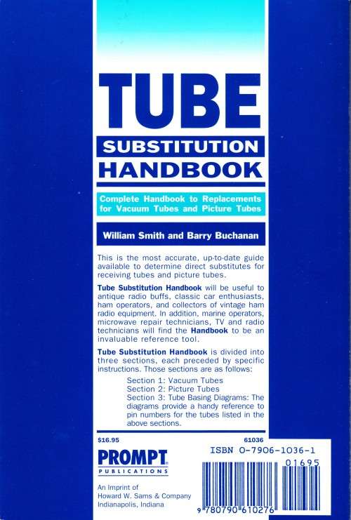 Valve (Tube) Substitution Handbook
