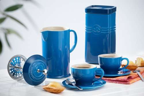 Le Creuset Coffee Press with Cups