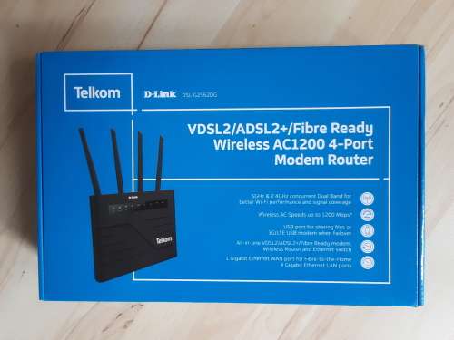Modem Router - Telkom D-Link (Fibre + ADSL)