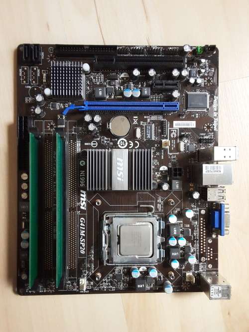 Motherboard Bundle - MSI G41 + Intel Core 2 Duo 2.4GHz + 4GB DDR3