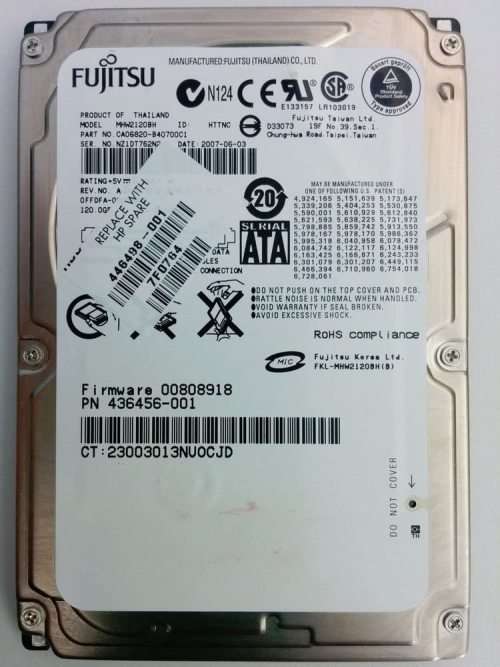 Hard Drive - Laptop