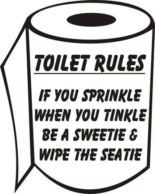 Vinyl sticker funny sign