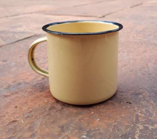 NEW 8CM ENAMEL MUG
