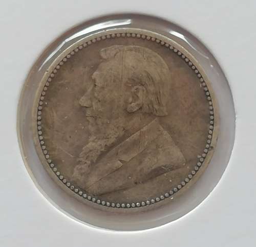 1894 ZAR SIXPENCE