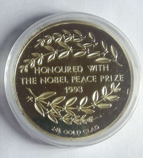 1993 Mandela  A Long Walk To Freedom (24k Gold Clad)