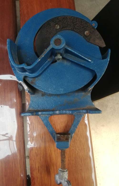 Antique CLAASENS manual biltong carver (table mount) READ DESCRIPTION & NOTES BEFORE BIDDING