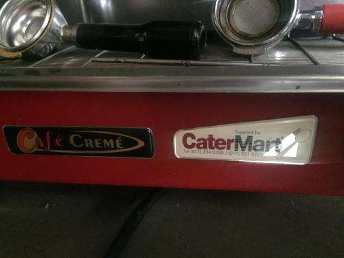 Espresso coffee machine