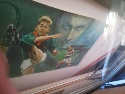 Sharks rugby signed jersey