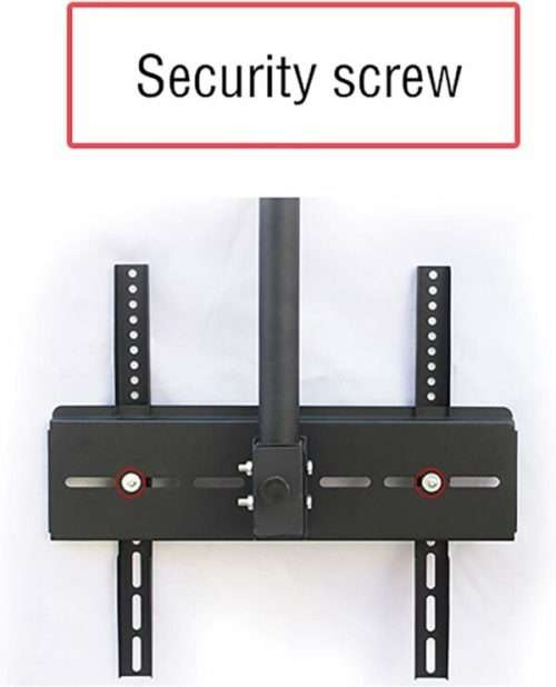 Adjustable Telescoping Swivel Ceiling TV Mount Bracket 20` to 55`