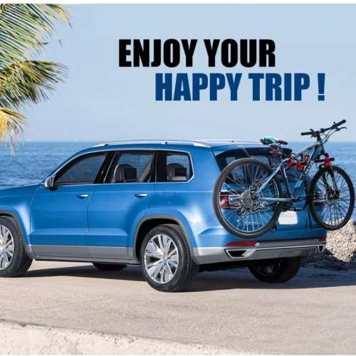Car/SUV/Sedan/Hatchback Rear Bicycle Trunk Installation.