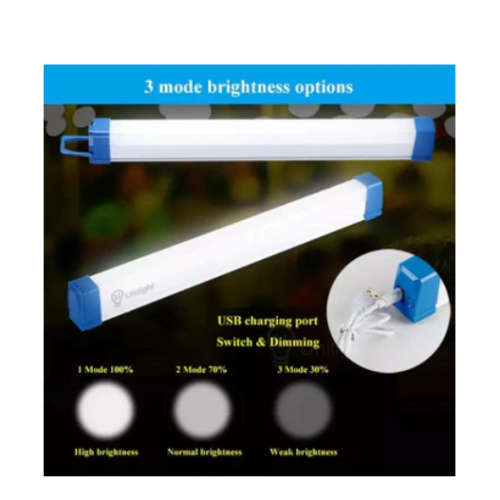50CM LED Lithium Battery Portable Camping Light Tent Light USB Rechargeable Magnetic Suction Light