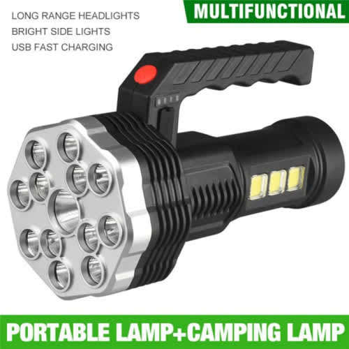 Rechargeable Multifunctional Work Light Flashlight USB