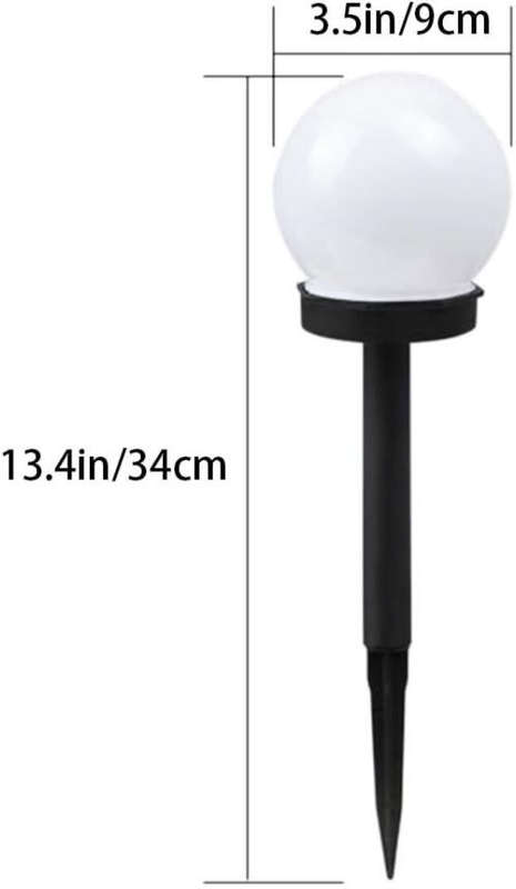 Solar Outdoor Patio Lights, Lawn Landscape Lights, 4-Pack