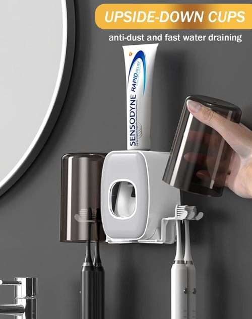 Multifunctional Toothbrush Holder