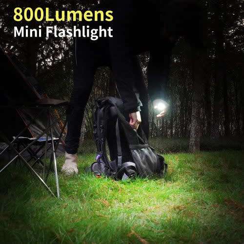 LED Light Pocket LED Work Light USB Rechargeable Light Bottle Opener Mini Flashlight Keychain