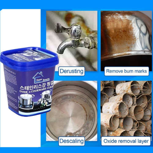 Oil and rust remover Oven and cookware cleaning paste Multi-purpose powerful cleaner