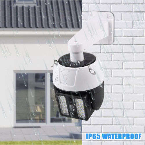 66LEDSolar Powered Dummy Fake Security Camera LED Light Outdoor Surveillance CCTV Cam