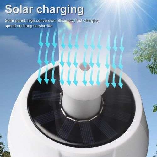 66LEDSolar Powered Dummy Fake Security Camera LED Light Outdoor Surveillance CCTV Cam